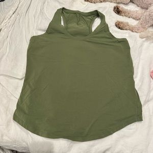 Lululemon love tank. Green. Size 14. Lightly worn